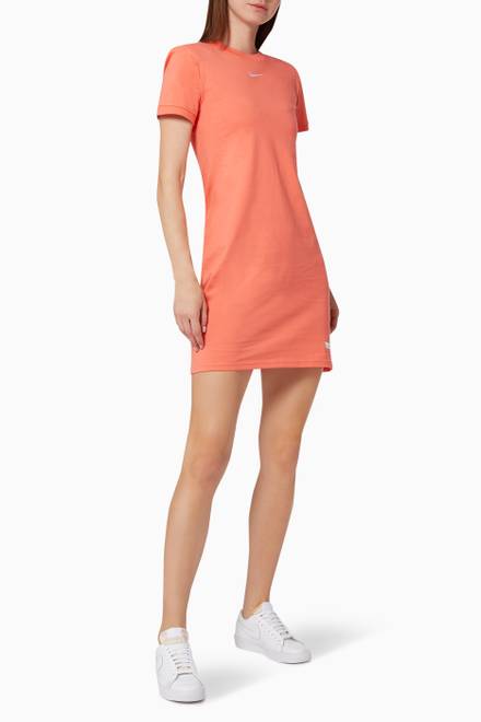 hover state of Icon Clash T-shirt Dress in Cotton Jersey  