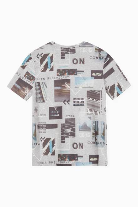 hover state of Urban Photo T-shirt in Marl   