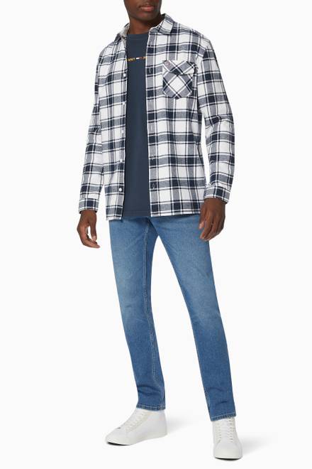 hover state of Plaid Flannel Shirt in Organic Cotton