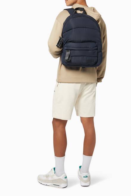hover state of Streek Quilted Backpack in Recycled PU  