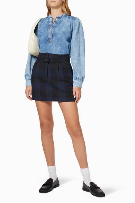 hover state of Core Light Blouse in Denim    