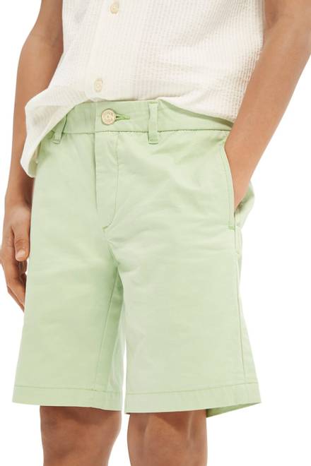 hover state of Regular Fit Chino Shorts in Pima Cotton  