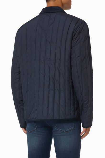 hover state of Blulucas Worker Quilted Jacket   