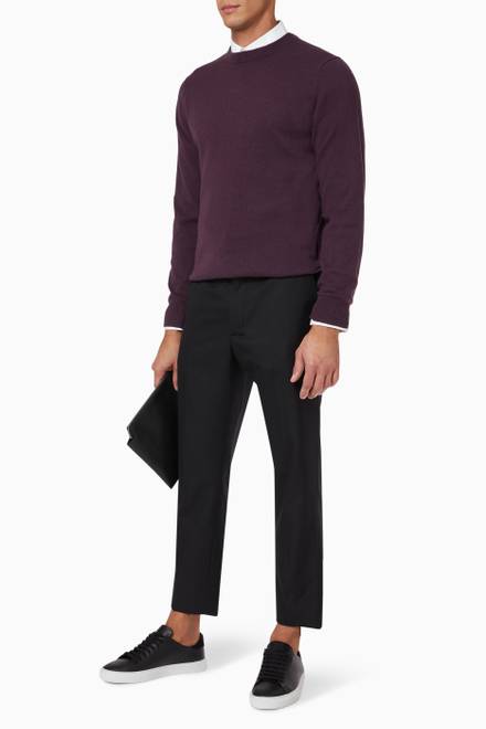 hover state of Hilles Crewneck Sweater in Cashmere Knit  