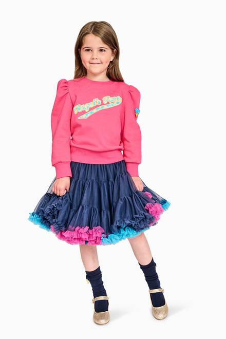 hover state of Charlie Tutu Skirt in Tulle   