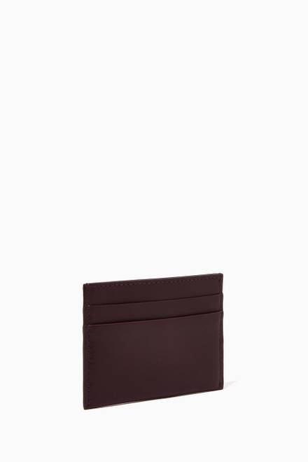 hover state of Monogram Motif Card Case in Leather     