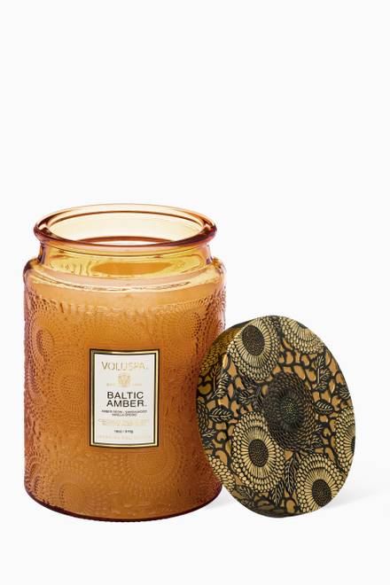 hover state of Goji Tarocco Orange Large Jar Candle, 510g   