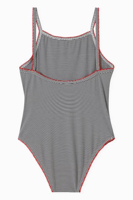 hover state of Pinstripes One-piece Swimsuit  