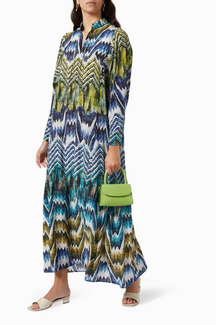 hover state of Beatrix Maxi Dress in Silk  