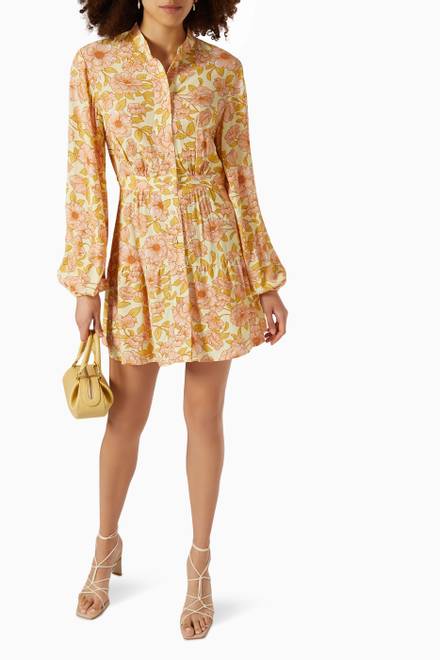 hover state of Oh Darling Shirt Dress in Viscose  