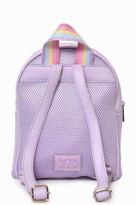 hover state of Mini Miss Gwen Flower Crowned Sequins Backpack   