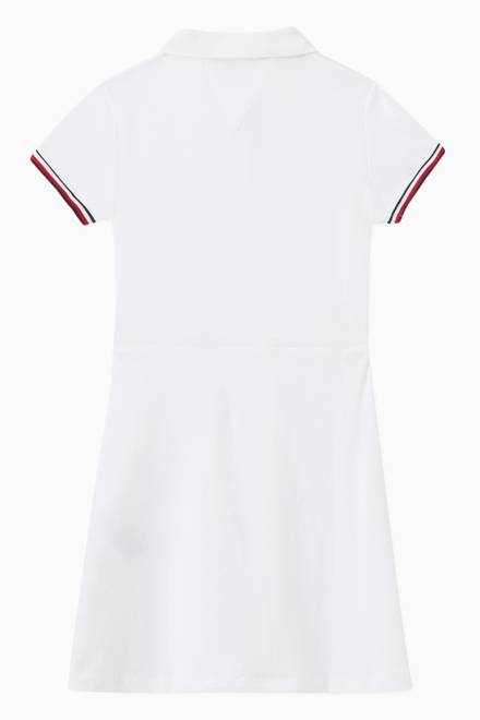 hover state of Essential Polo Dress in Organic Cotton