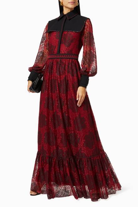 hover state of Maxi Dress in Lace 