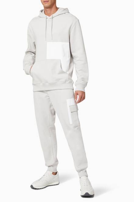hover state of Cargo Joggers in Cotton Terry