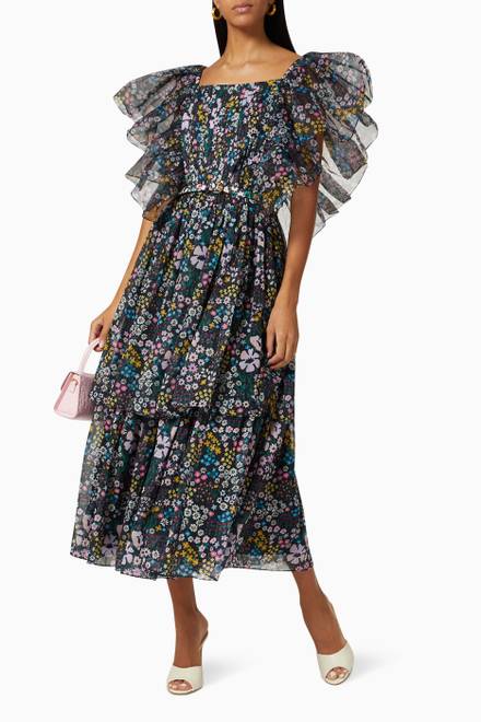 hover state of Cher-B Floral Dress   
