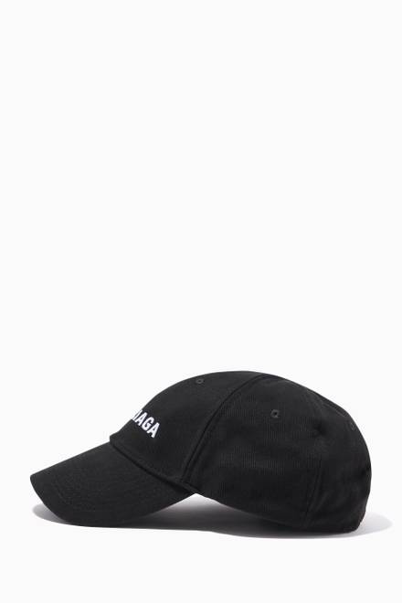 hover state of Logo Embroidered Baseball Hat in Cotton Twill 
