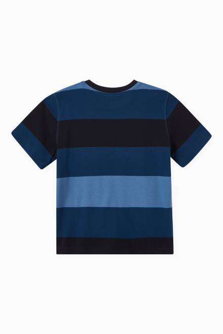 hover state of Gradient Stripe T-shirt in Cotton