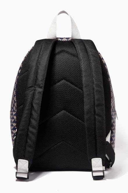 hover state of Monogram Print Backpack