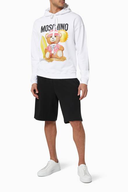hover state of Teddy Bear Hoodie in Cotton 