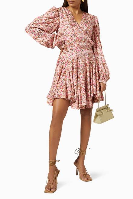 hover state of Floral Print Dress 