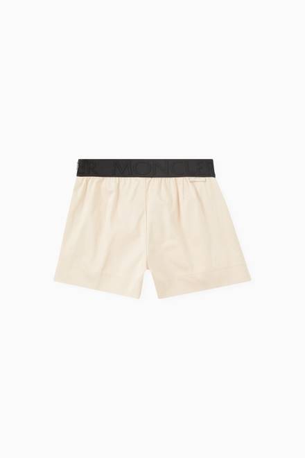 hover state of Contrasting Logo Shorts 