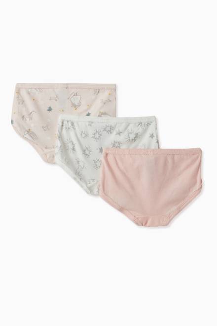 hover state of Sparkly Briefs in Cotton, Set of 3 