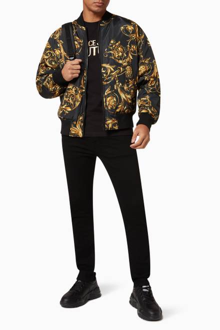 hover state of Baroque Bomber Jacket  