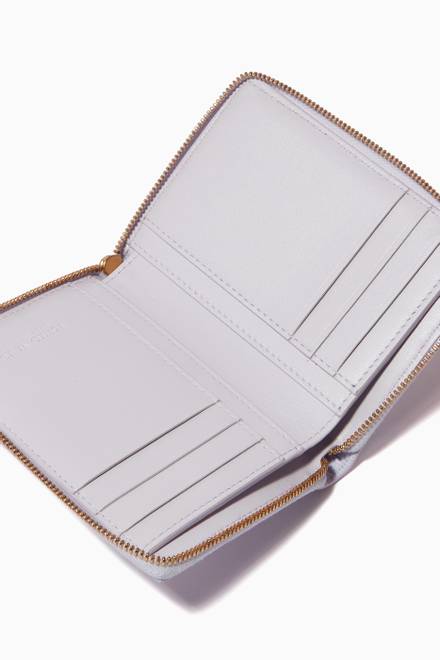 hover state of Zip-around Wallet in Intrecciato Nappa 