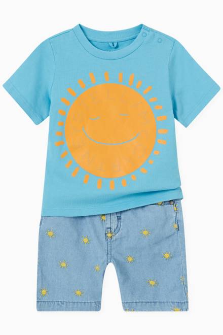 hover state of Smiley T-shirt in Cotton  