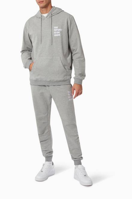 hover state of Logo Sweatpants in Stretch Cotton 