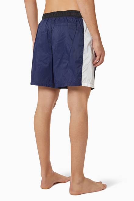 hover state of Colour Block Swim Shorts