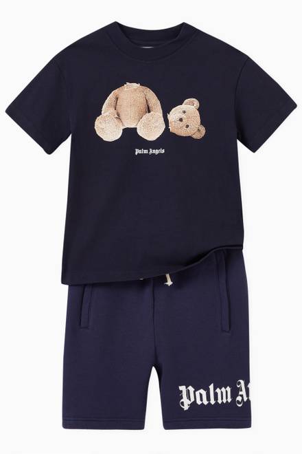 hover state of Bear Print T-shirt in Cotton