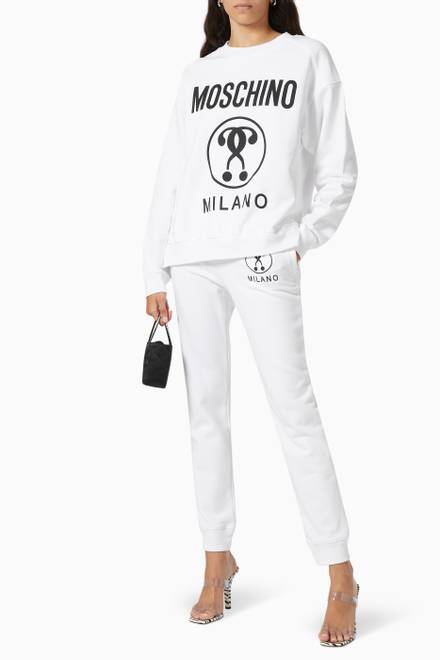 hover state of Moschino Milano Sweatshirt in Cotton   