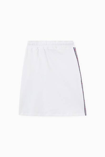 hover state of Logo Skirt in Cotton Jersey