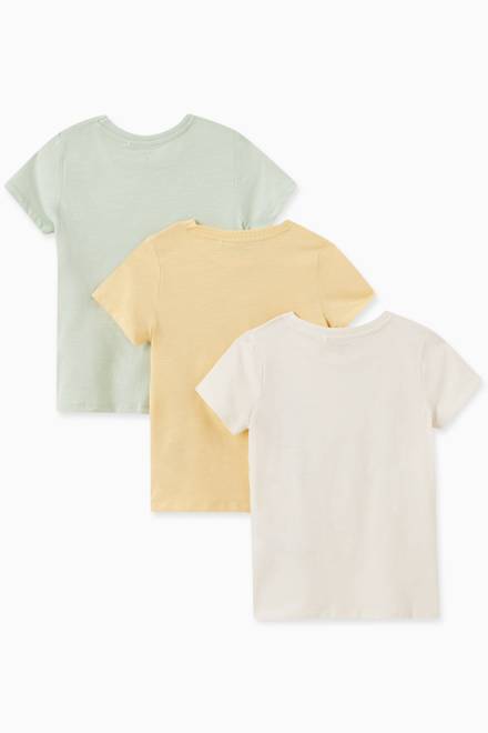 hover state of Jusa T-shirts in Cotton Jersey, Set of 3  