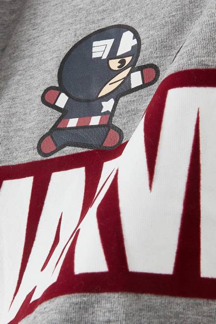 hover state of Marvel T-shirt in Cotton Jersey