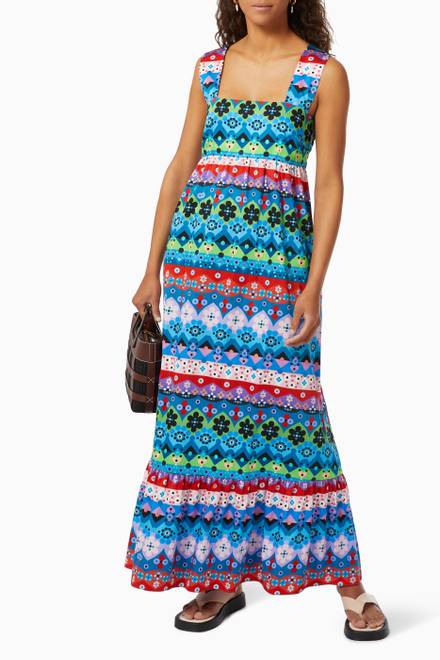 hover state of Mila Maxi Dress in Cotton  