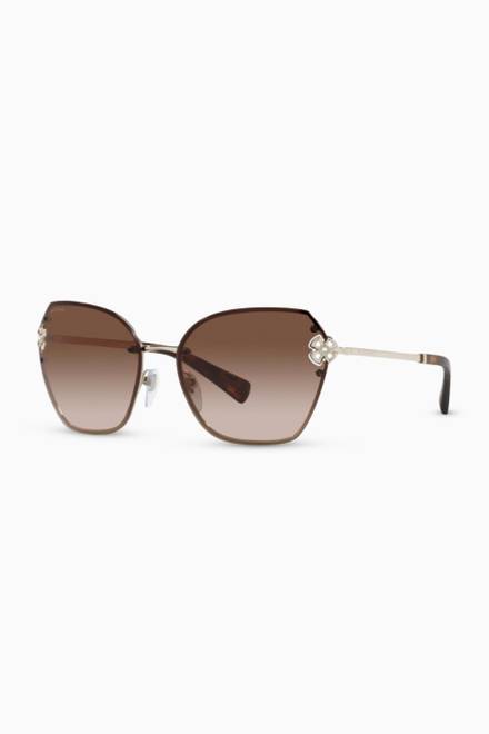hover state of Fiorever Sunglasses in Metal  