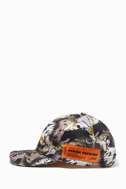 hover state of Camouflage Hat in Cotton 