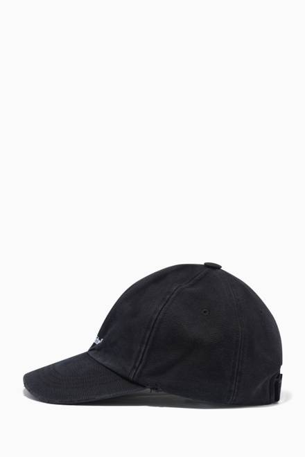 hover state of Bookish Logo Baseball Cap in Cotton   