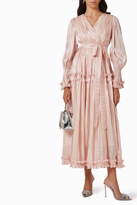 hover state of Pleated Tiered Dress  