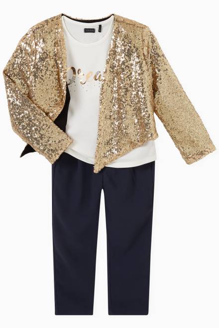hover state of All-over Sequinned Jacket 