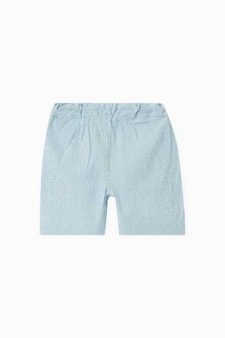 hover state of Drawstring Shorts in Cotton 