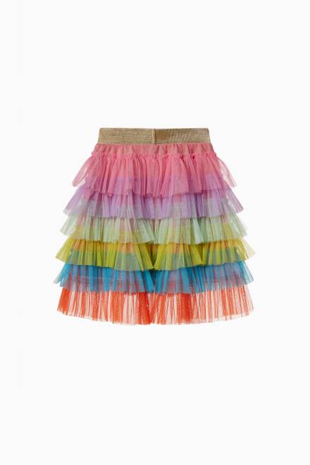hover state of Stevie Tiered Skirt in Tulle