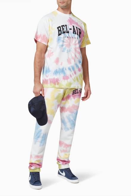 hover state of College T-shirt in Tie Dye Jersey   