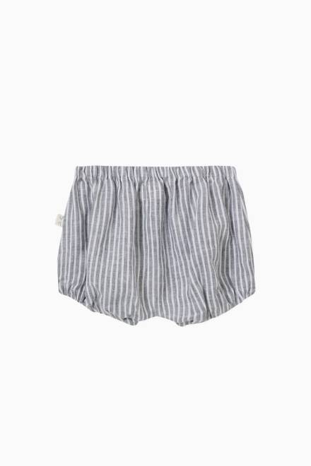 hover state of Striped Shorts in Cotton  