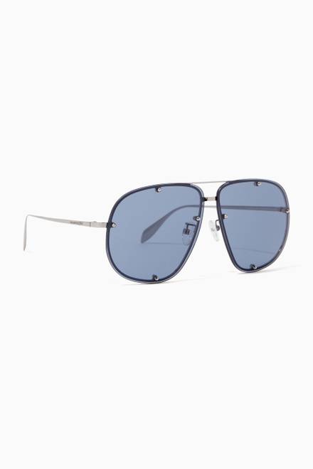 hover state of Studs Pilot Sunglasses