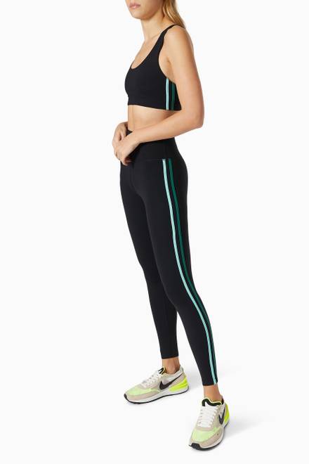 hover state of Ella High-waisted Airweight 7/8 Leggings in Stretch Nylon  