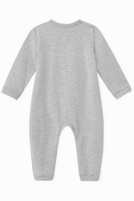 hover state of Elephant Stampy Onesie in Organic Cotton  