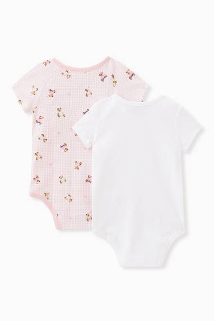 hover state of Polo Bear Bodysuits, Set of Two 